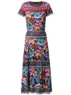 Cecilia Prado Inacia Floral Knitted Dress - Multicolour