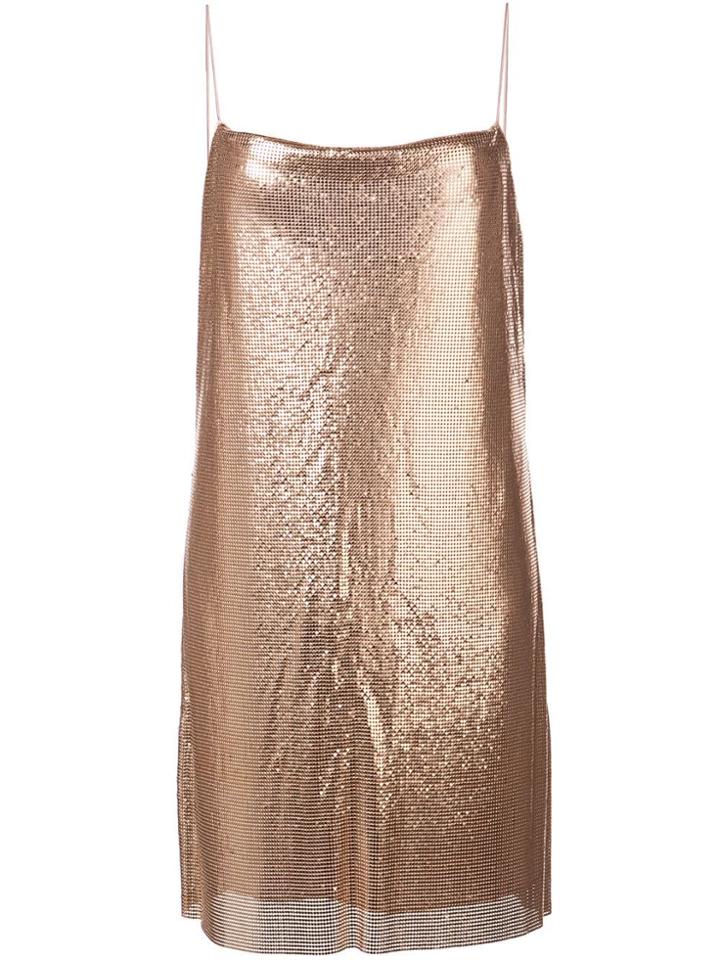 Alice+olivia Harmony Chainmail Slip Dress - Pink