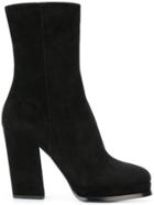 Giorgio Armani Platform Boots - Black
