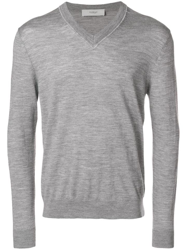 Pringle Of Scotland Classic V-neck Sweater - Grey