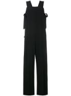 Helmut Lang Sleeveless Wide-leg Jumpsuit - Black