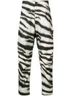 Stone Island Zebra Stripe Track Pants - Black