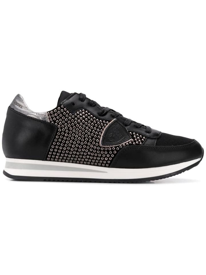 Philippe Model Studded Tropez Sneakers - Black
