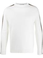Fendi Ff Tape Jumper - White