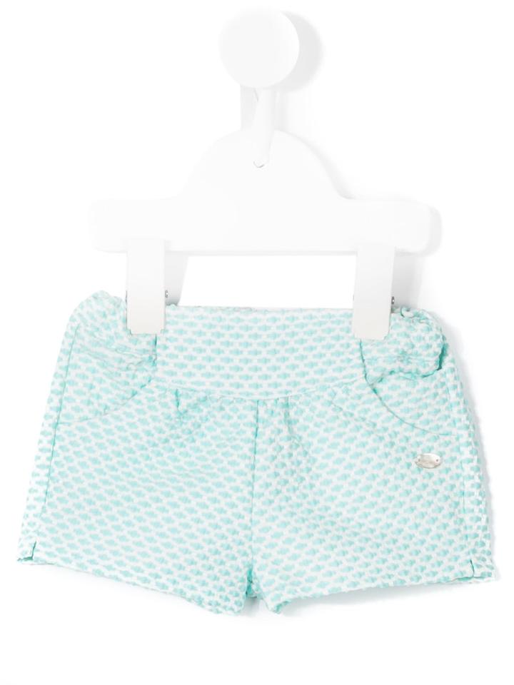 Tartine Et Chocolat Jaquard Knit Shorts, Infant Girl's, Size: 9 Mth, Blue
