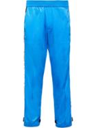 Prada Runproof Technical Fleece Trousers - Blue