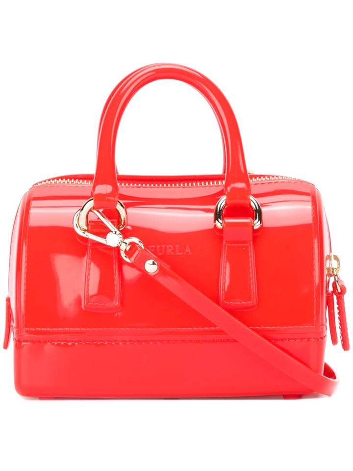 Furla Mini 'candy' Satchel, Women's, Yellow/orange