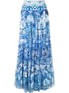 Camilla Eternity's Empire Maxi Skirt - Blue