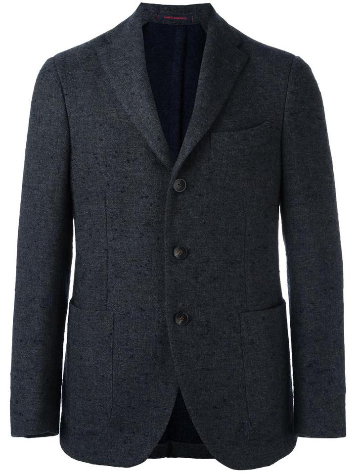 The Gigi 'degase' Blazer, Men's, Size: 48, Grey, Virgin Wool/merino/polyamide/cotton