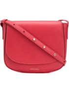 Mansur Gavriel - Saddle Crossbody Bag - Women - Leather - One Size, Red, Leather