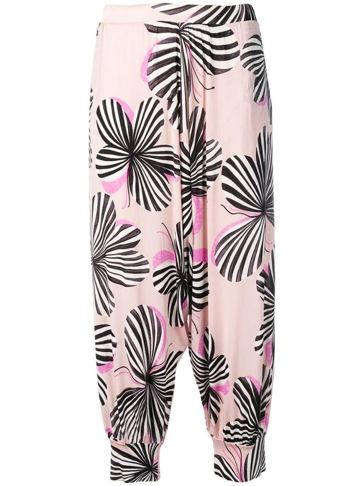 Giorgio Armani Vintage 1980's Drop Crotch Trousers - Pink