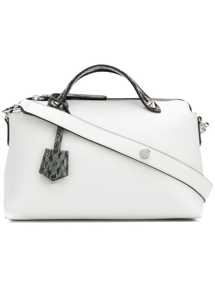Fendi By The Way Small Satchel - White