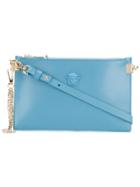 Versace Medusa Wrist Clutch - Blue