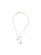 Givenchy Medallion Necklace - Metallic