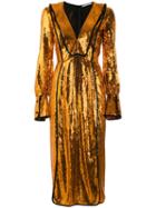 Marco De Vincenzo - Long Sleeve Sequin Dress - Women - Silk/polyamide/polyester/viscose - 40, Grey, Silk/polyamide/polyester/viscose