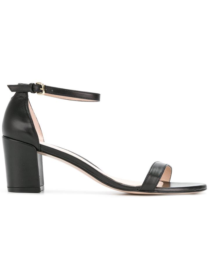 Stuart Weitzman Simple Slingback Sandals - Black