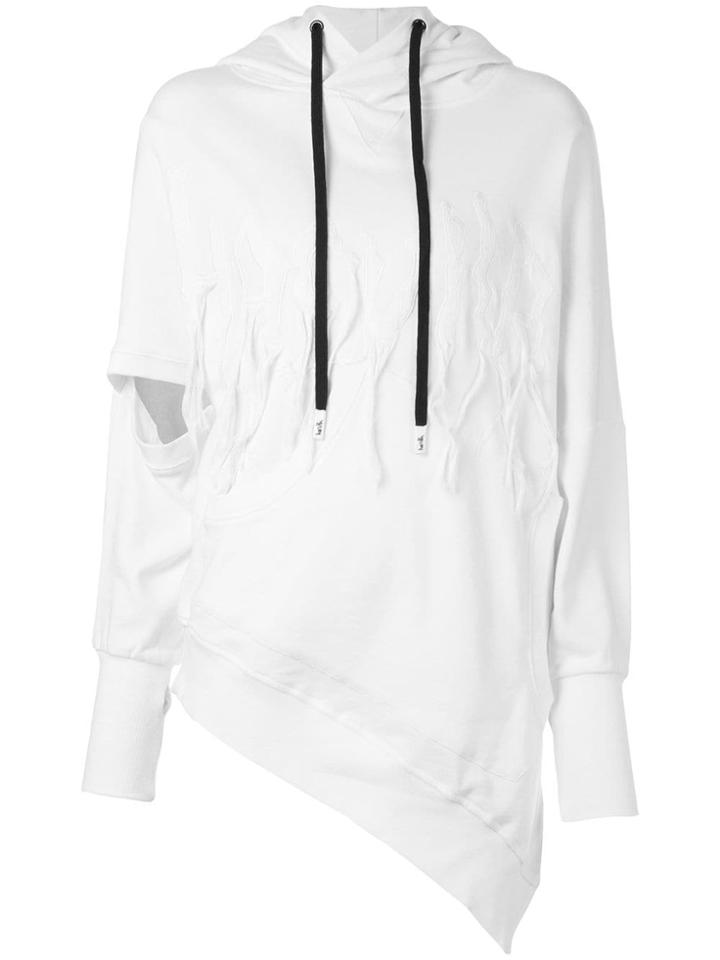 Haculla Argh Print Hoodie - White