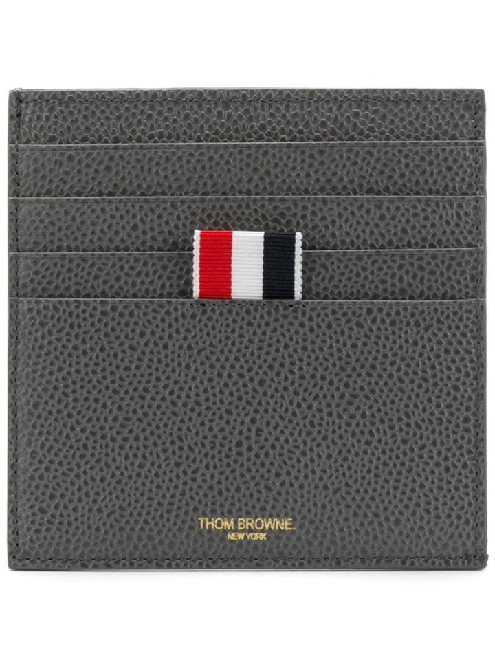 Thom Browne Multiple Slots Cardholder - Grey