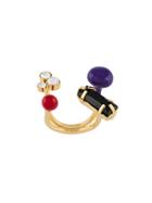 Marni Assorted Stone Ring - Red