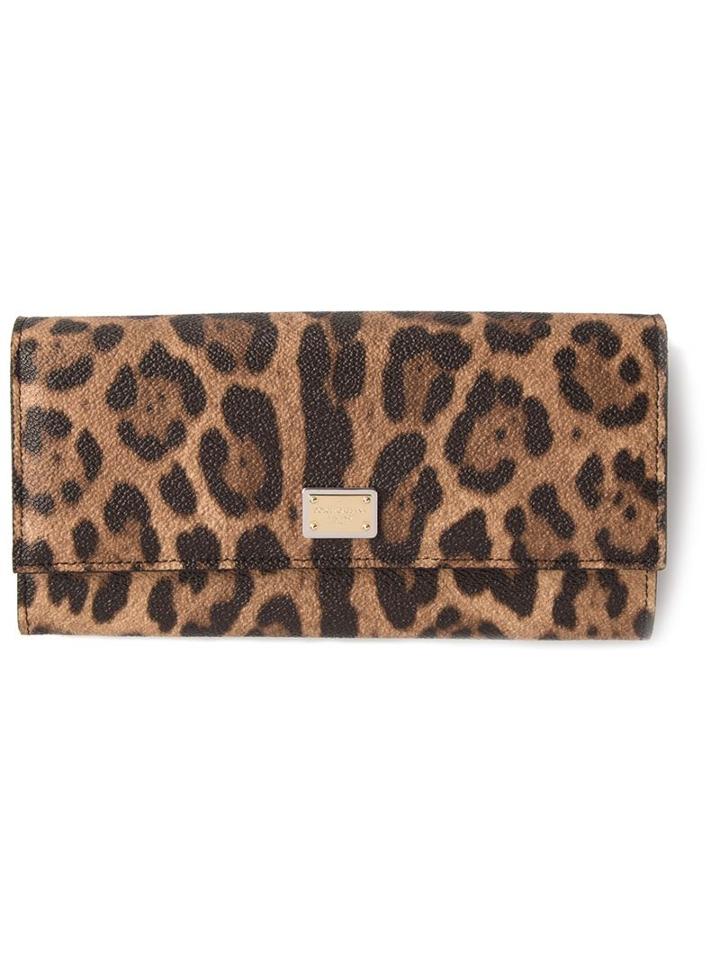 Dolce & Gabbana Leopard Print Purse