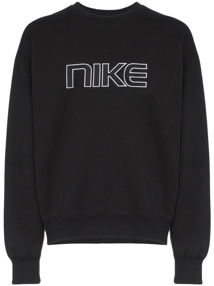 Nike Embroidered Logo Sweatshirt - Black