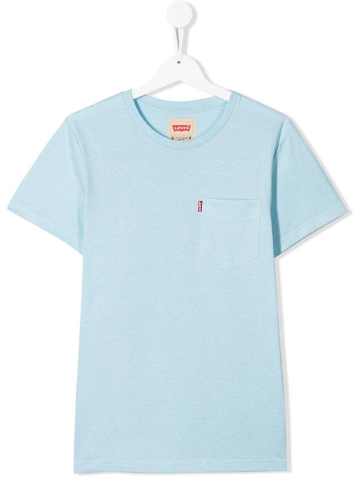 Levi's Kids Teen Chest Pocket T-shirt - Blue