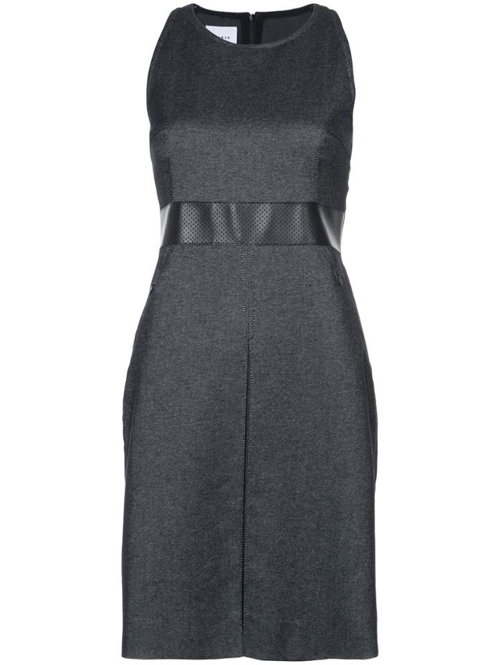 Akris Punto Fitted Waistband Dress - Black