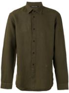 Hannes Roether Ero Shirt, Men's, Size: Xl, Green, Linen/flax