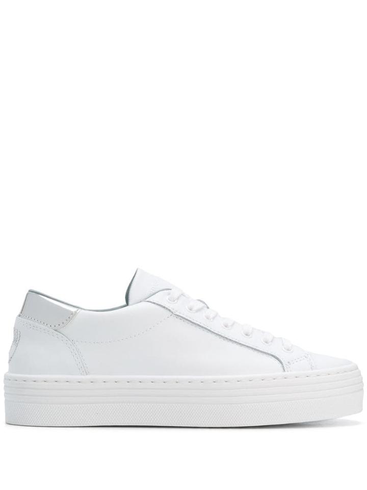 Chiara Ferragni Logomania Low-top Sneakers - White