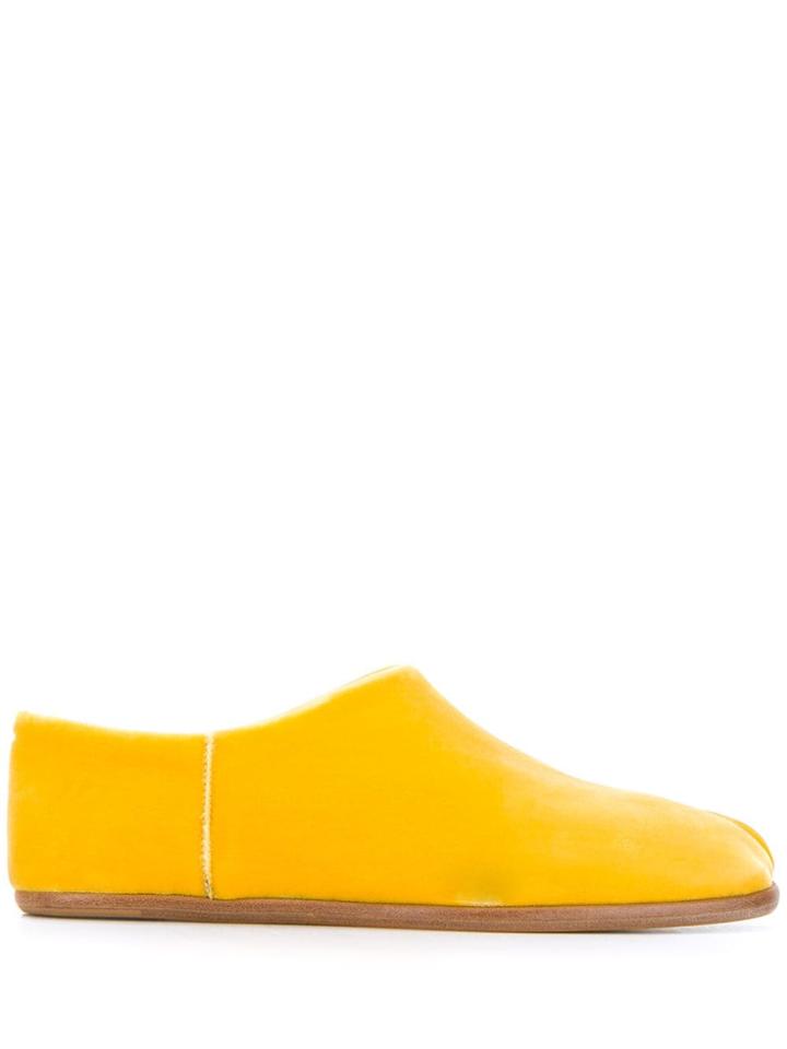 Maison Margiela Tabi Toe Mocassins - Yellow