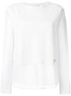 Versace Jeans Double Layered Top - White