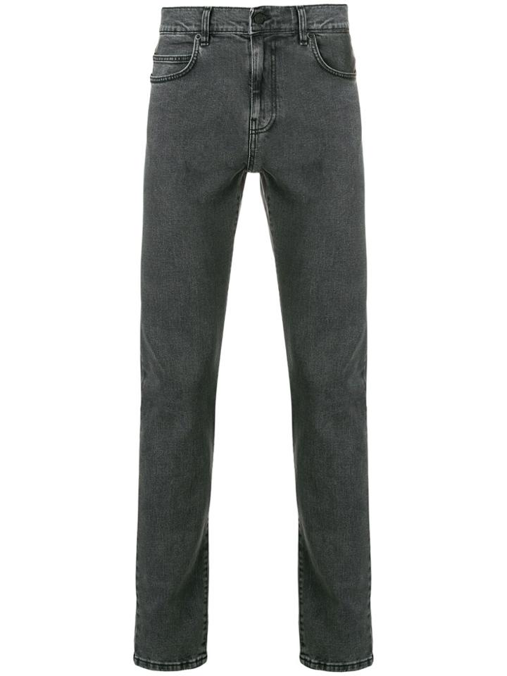 Mcq By Alexander Mcqueen Eyewear Mismatched Strummer Slim-fit Jeans -