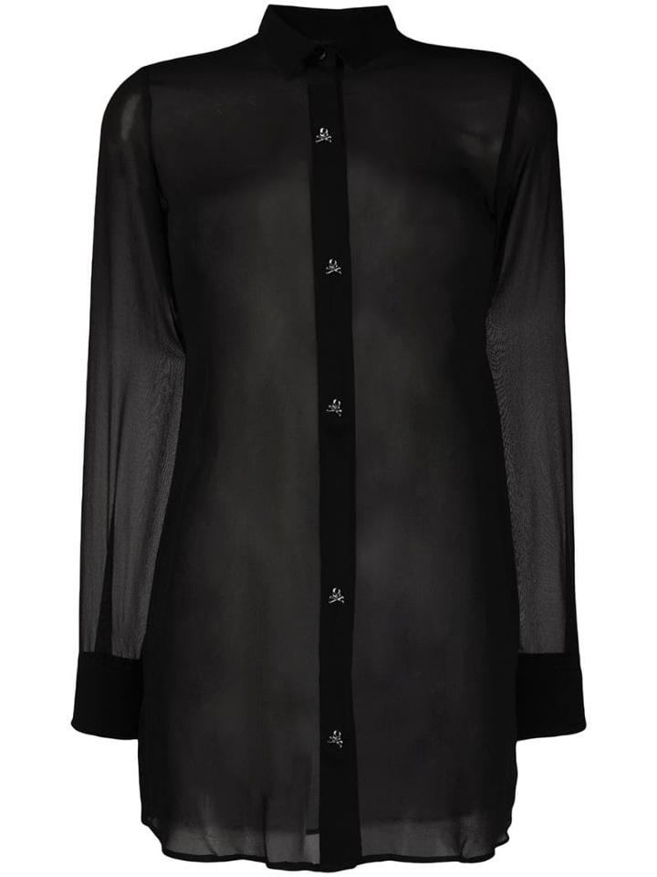 Philipp Plein Georgette Shirt - Black