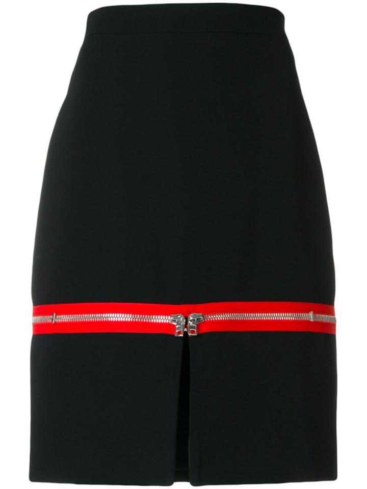 Givenchy Contrast Panel Skirt - Black