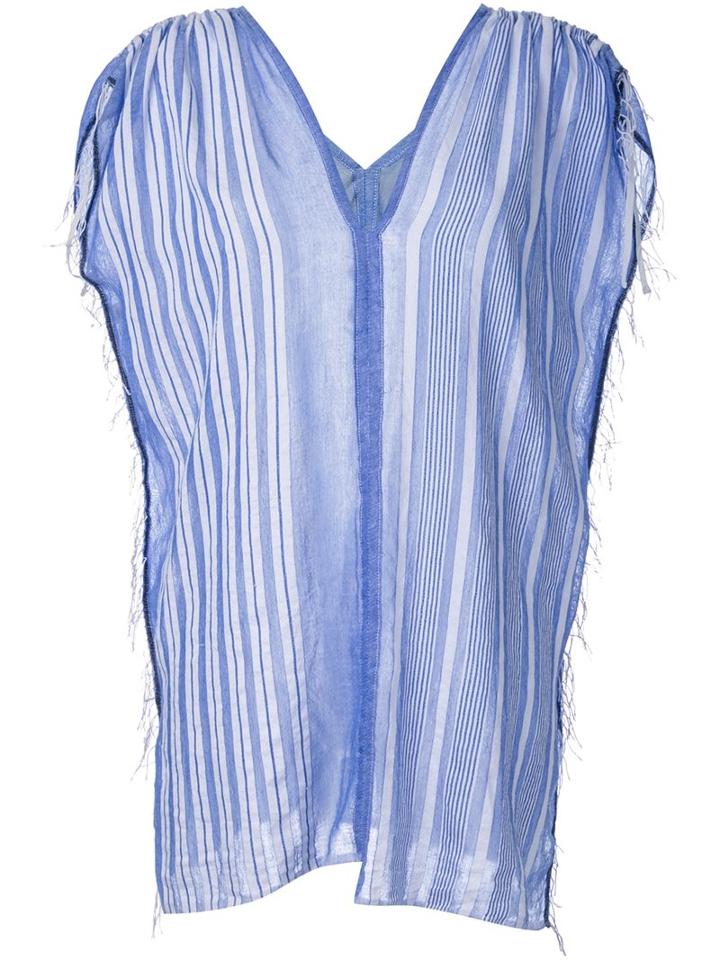 Lemlem Striped V-neck Top