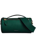 Burberry The Leather Barrel Bag - Green