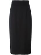 Yohji Yamamoto Vintage Mid Length Skirt, Women's, Size: Small, Black