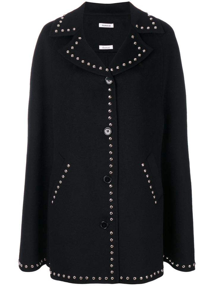 P.a.r.o.s.h. Lovery Cape - Black