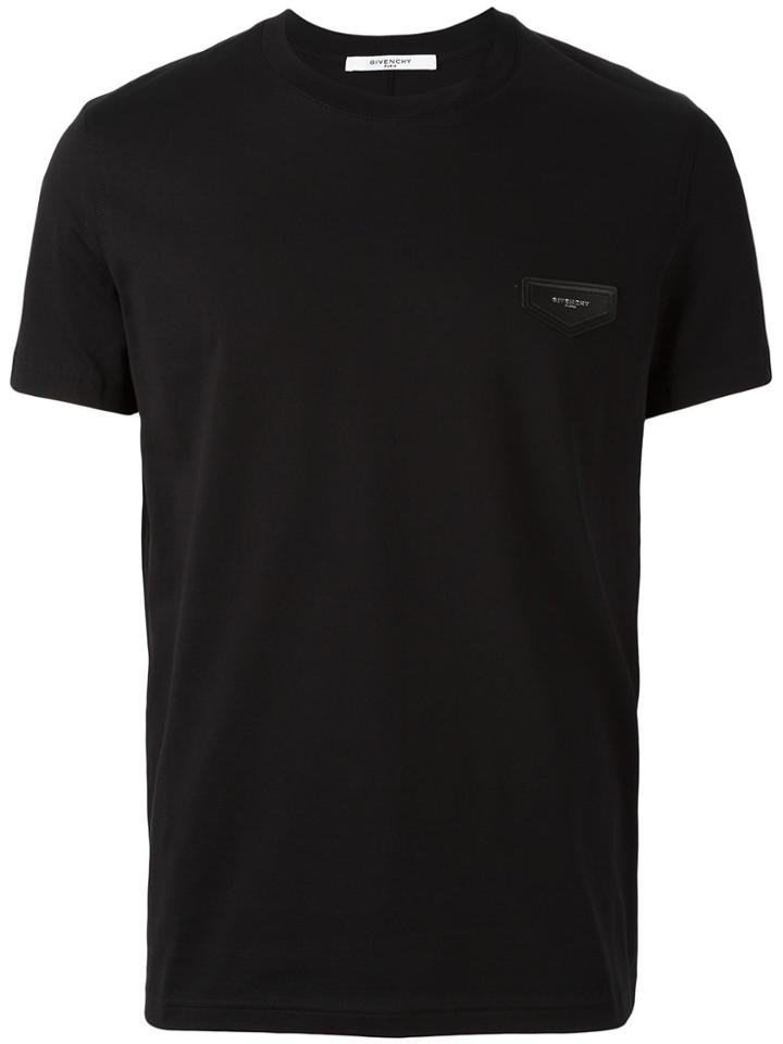 Givenchy Cuban-fit Logo Plaque T-shirt - Black