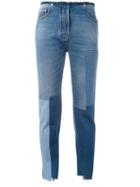 Valentino - Patchwork Jeans - Women - Cotton - 26, Women's, Blue, Cotton