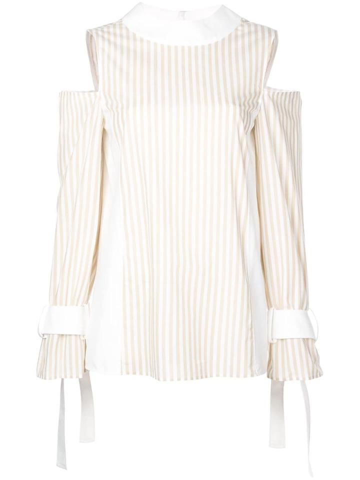 Adeam Cut-out Detail Blouse - White