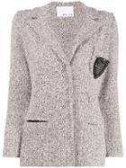 20:52 Single-breasted Tweed Blazer - Pink