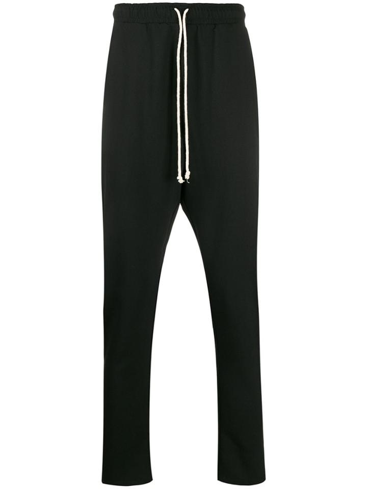 Alchemy Drawstring Waist Trousers - Black