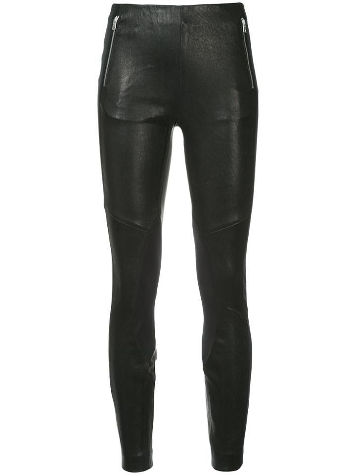 Rag & Bone Skinny-fit Biker Leggings - Black