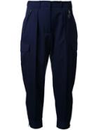 Stella Mccartney 'patty' Trousers, Women's, Size: 40, Blue, Wool