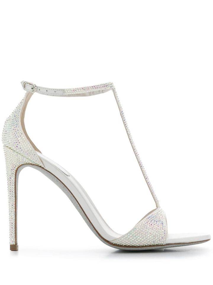 René Caovilla Larina Sandals - White