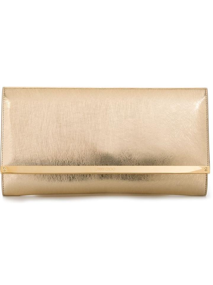 Jimmy Choo 'milla' Clutch, Women's, Grey