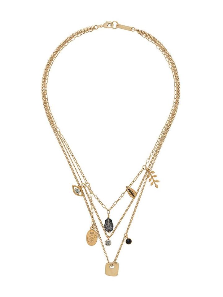 Isabel Marant Vedette Multi-chain Necklace - Gold