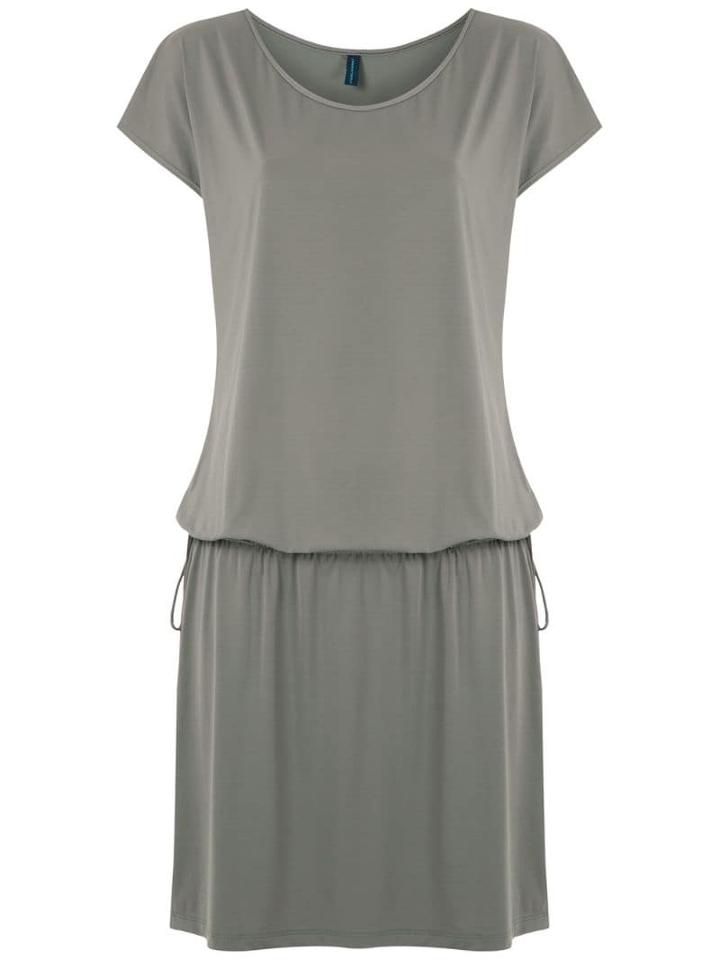 Lygia & Nanny Vestido Shiva Uv Liso - Grey