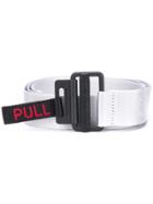 Heron Preston Pull Belt - Silver